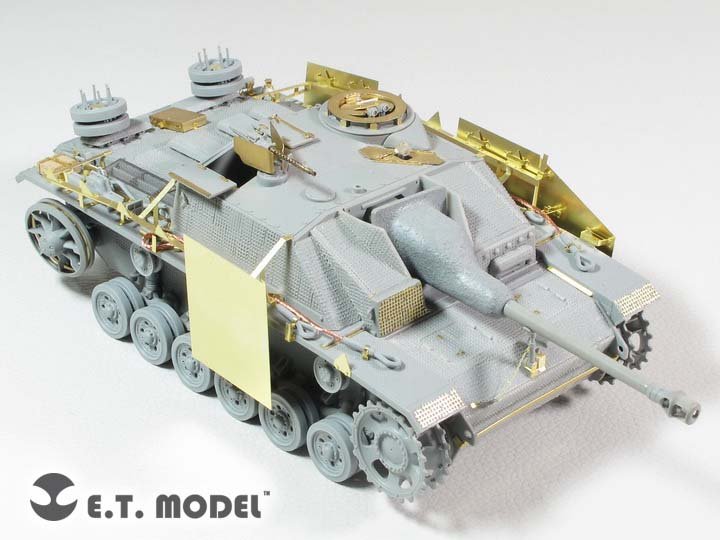 ET Model E35-228 WWII German StuG.III Ausf.G Schurzen（Late version）(For DRAGON Smart Kit) (1/35) – Bild 5