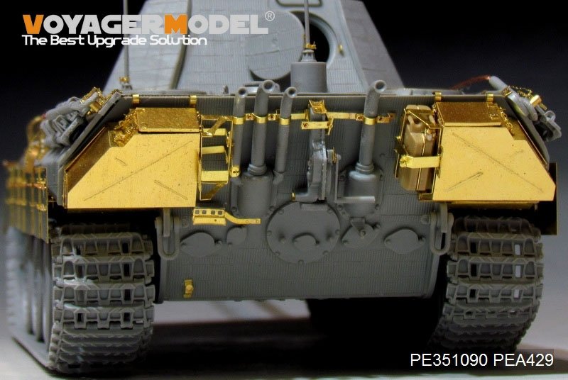 Voyager Model PE351090 WWII German Panther A Mid Version Basic for Dragon 1/35 – Bild 10
