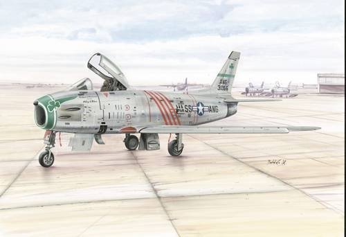 Special Hobby 72167 F-86H Saber Hog ANG (1/72)