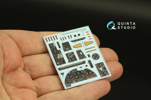 Quinta Studio QD32160 Do 335A-10 3D-Printed &amp;amp; colored Interior on decal paper (HK models) 1/32 – immagine 5