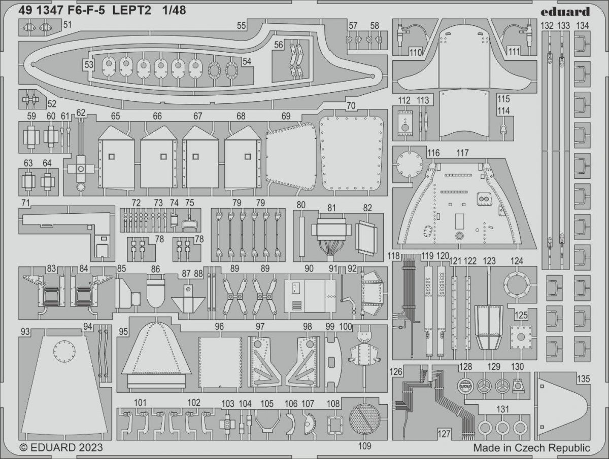Eduard 491347 F6F-5 EDUARD 1/48 – image 2