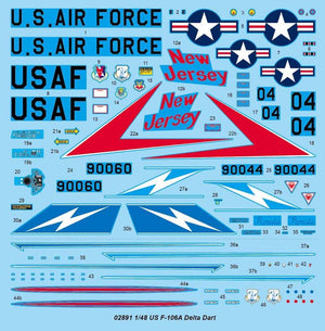 Trumpeter 02891 US F-106A Delta Dart 1/48 – Bild 3
