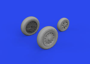 Eduard 648968 J-35 Draken wheels Type 2 HASEGAWA 1/48 – obrázek 2