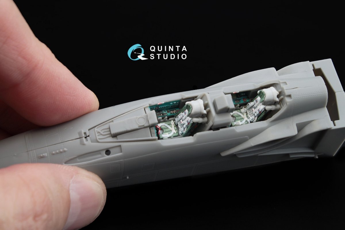 Quinta Studio QD72014 MiG-31B 3D-Printed &amp;amp; colored Interior on decal paper (for Trumpeter kit) 1/72 – immagine 6