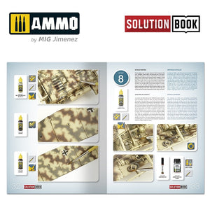 Ammo of Mig 6527 How to Paint WWII German Mid-War Vehicles SOLUTION BOOK 21 (Multilingual Book) – obrázek 10