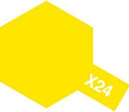 Tamiya X24 Clear Yellow (81524) Acrylic paint 10ml – image 2
