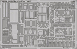 Eduard 36104 Sd. Kfz.7/2 (early) Flak 37 37mm 1/35 Trumpeter – image 2