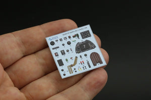 Quinta Studio QD48135 Spitfire Mk.V 3D-Printed &amp;amp; colored Interior on decal paper (Airfix) 1/48 – obrázek 3
