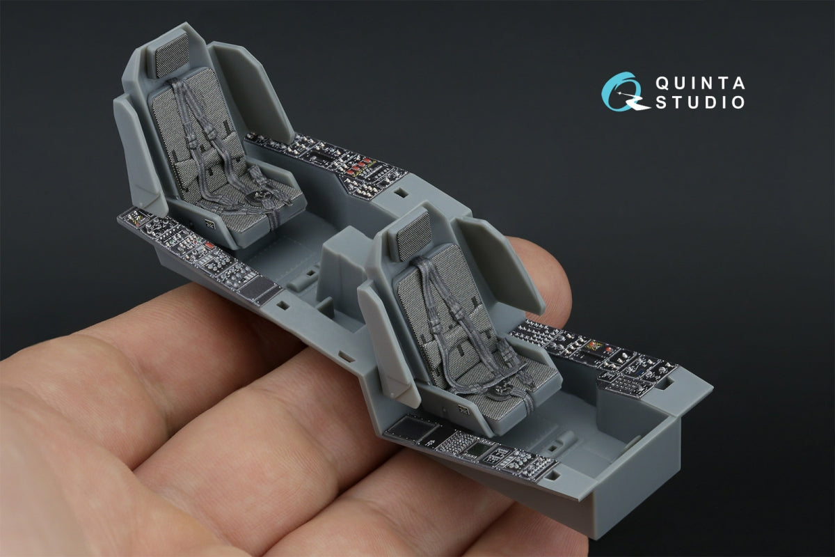 Quinta Studio QD35132 AH-64A 3D-Printed colored Interior on decal paper (Trumpeter) 1/35 – image 12