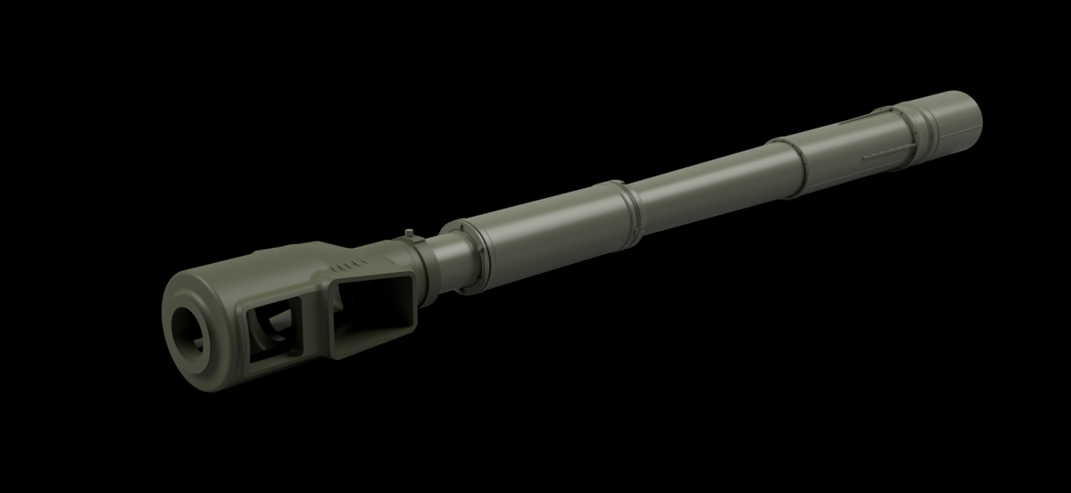Panzer Art GB35-115 D-20 Gun barrel for SP Howitzer 2S3 “Akatsiya” 1/35 – image 2
