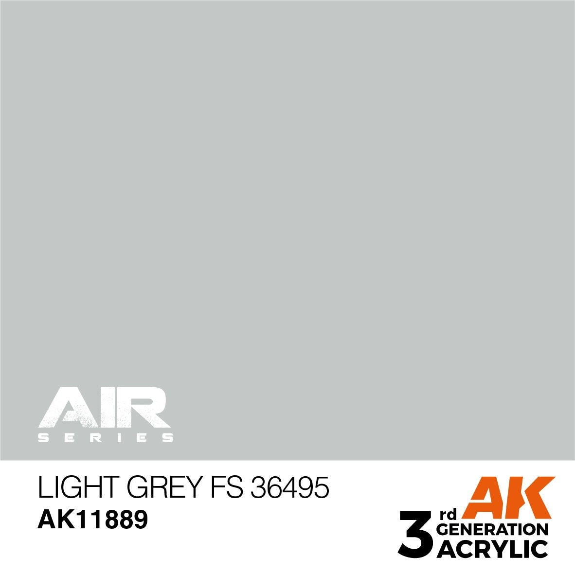 AK Interactive AK11889 LIGHT GRAY FS 36495 – AIR 17ml