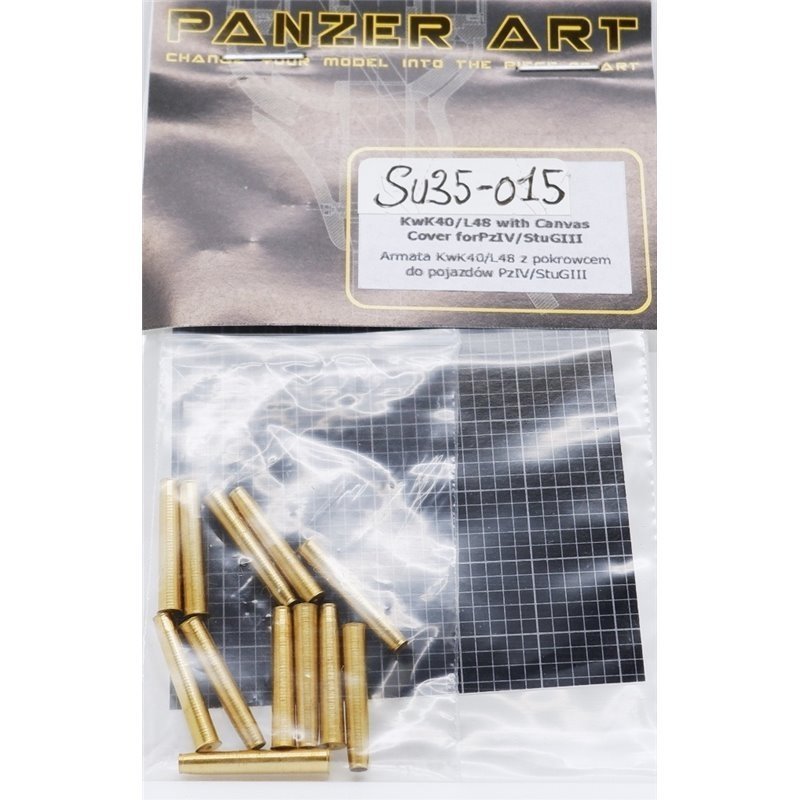 Étuis de cartouches Panzer Art SU35-015 pour canon de char soviétique ZiS-S-53 de 85 mm, échelle 1/35