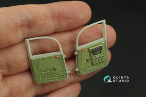 Quinta Studio QD32216 P-39Q/N Airacobra 3D-Printed colored Interior on decal paper (KittyHawk) 1/32 – imagen 6