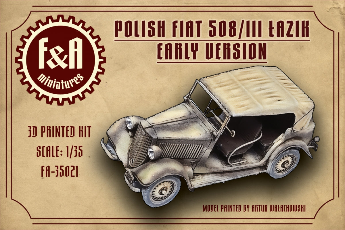 F&amp;amp;A Miniatures FA-35021 Fiat 508/III Rover early version 1/35