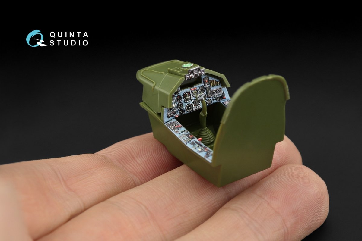 Quinta Studio QDS-48249 Su-25 3D-Printed &amp;amp; colored Interior on decal paper (Zvezda) 1/48 – image 6