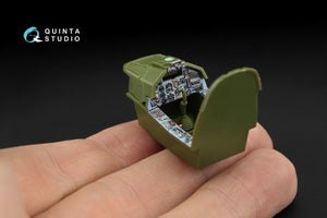 Quinta Studio QDS-48249 Su-25 3D-Printed &amp;amp; colored Interior on decal paper (Zvezda) 1/48 – image 6