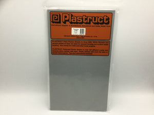 Plastruct 91008 ABS SHEET 178mm x 300mm x 3.2mm GREY / 2pcs. – image 2