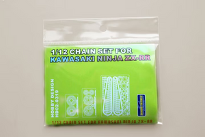 Hobby Design HD02-0319 Chain Set For Kawasaki Ninja ZX-RR for Tamiya 1/12 – obrázek 2