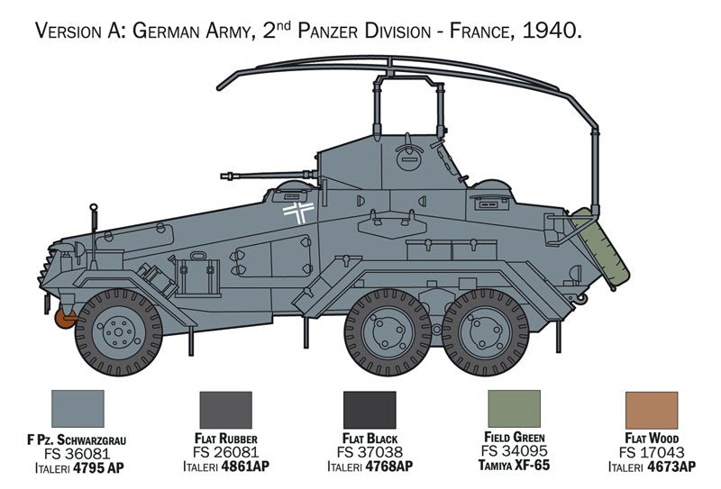 Italeri 6433 Sd.Kfz.232 6-Rad 1/35 – image 6