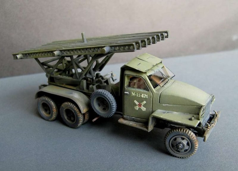 PST 72041 Rocket Launcher M-13 (US6) 1/72 – Bild 4