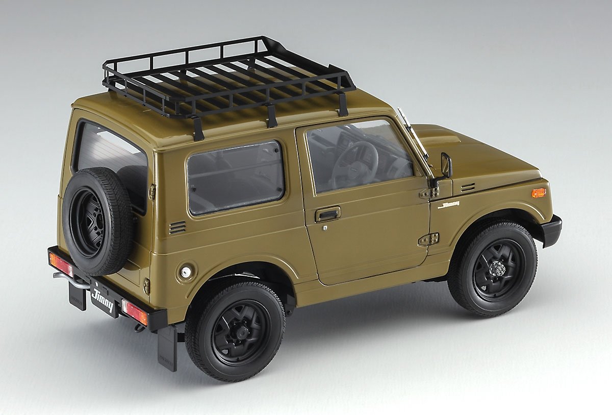 Hasegawa 20606 Suzuki Jimny (JA11-5) w/Roof Carrier 1/24 – image 3