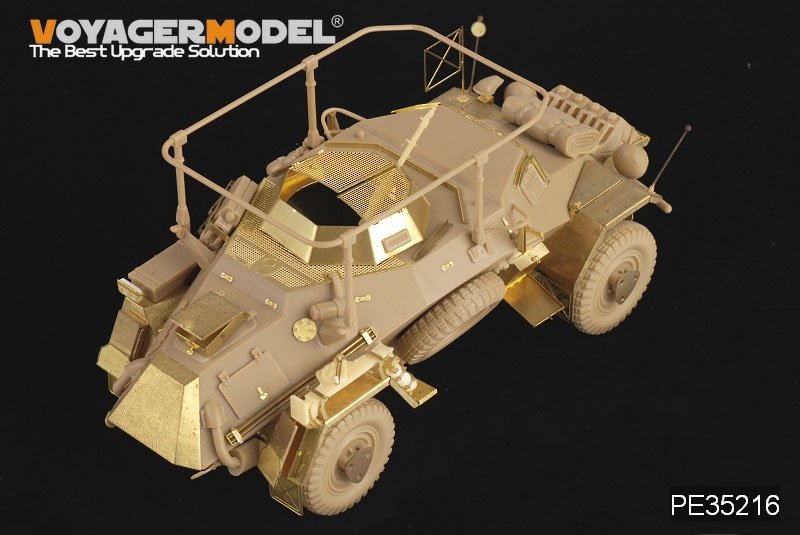Maquette Voyager PE35216 Sd.Kfz.223 allemand de la Seconde Guerre mondiale pour TAMIYA 35268 au 1/35 – image 2