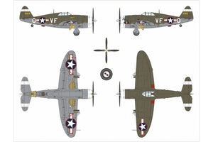 Dora Wings 48055 P-47C-2 Thunderbolt 1/48 – zdjęcie 8