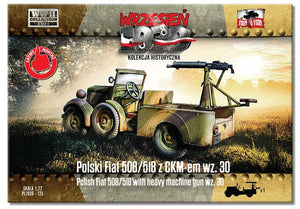 First to Fight PL125 Polski Fiat 508/518 with Heavy Machine Gun wz.30 1/72