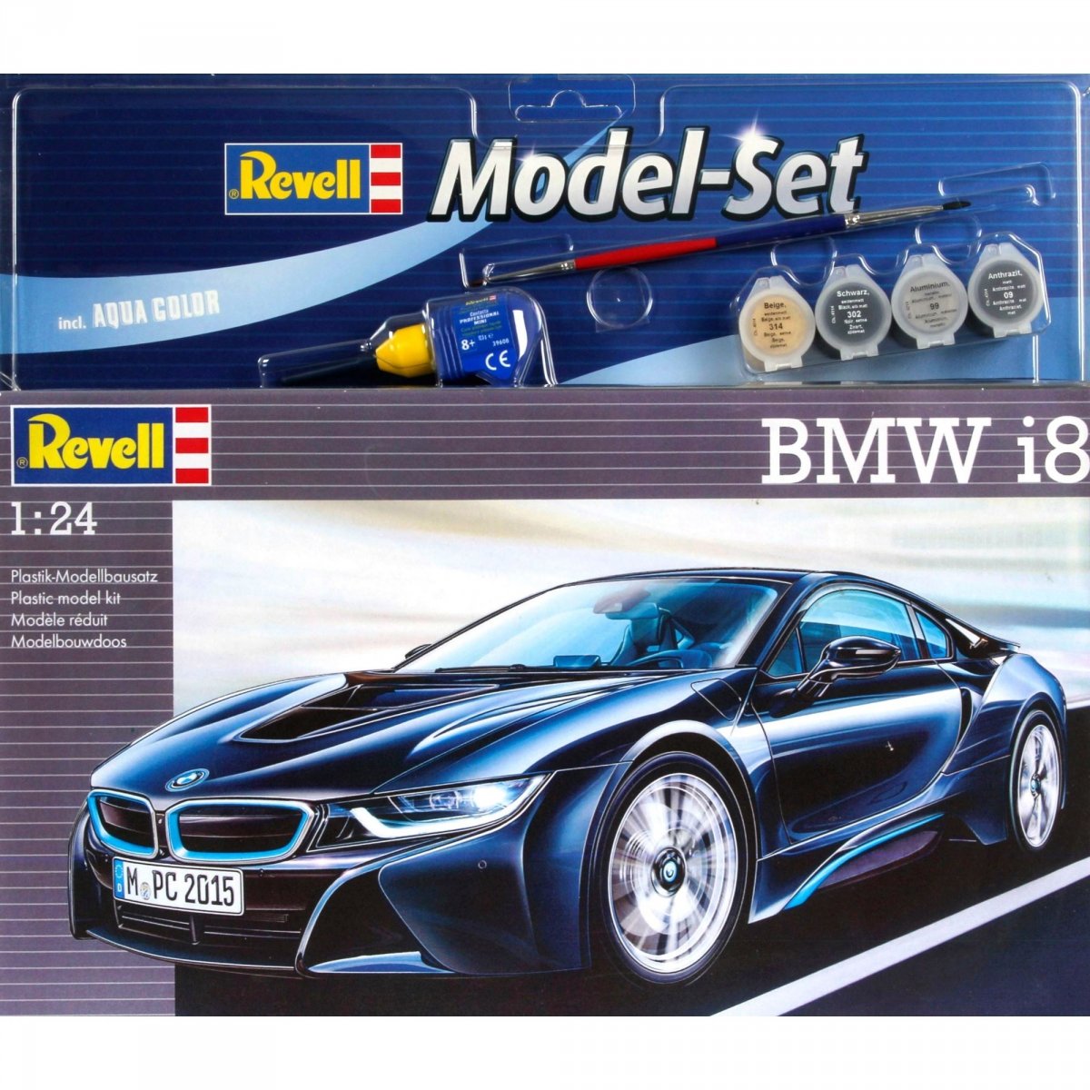 Revell 67008 BMW i8 Model Kit (1/24)