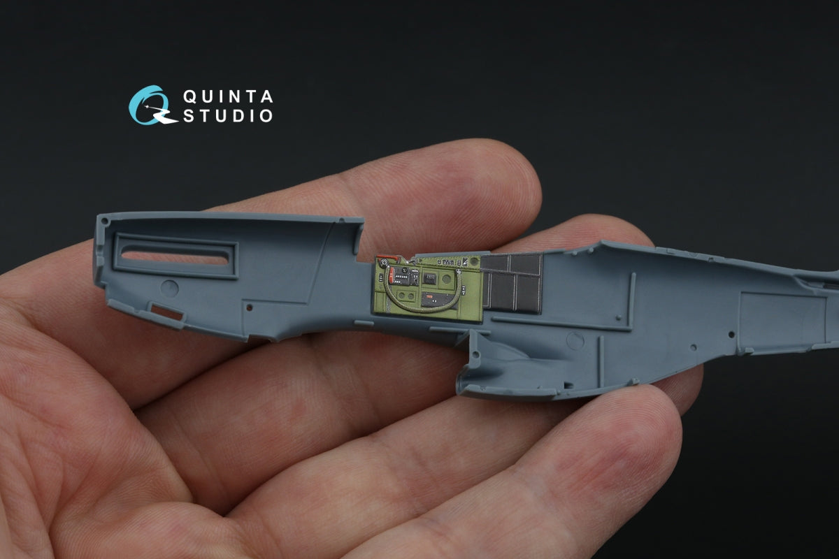 Quinta Studio QD72181 P-51D Mustang Early 3D-Printed &amp;amp; colored Interior on decal paper (Eduard) 1/72 – obrázek 12