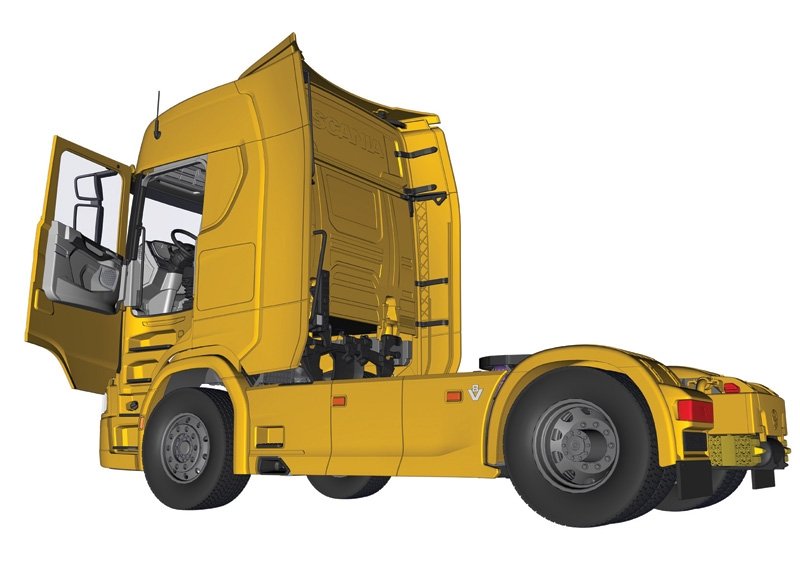 Italeri 3927 Scania S730 HIGHLINE 4x2 1/24 – Bild 6