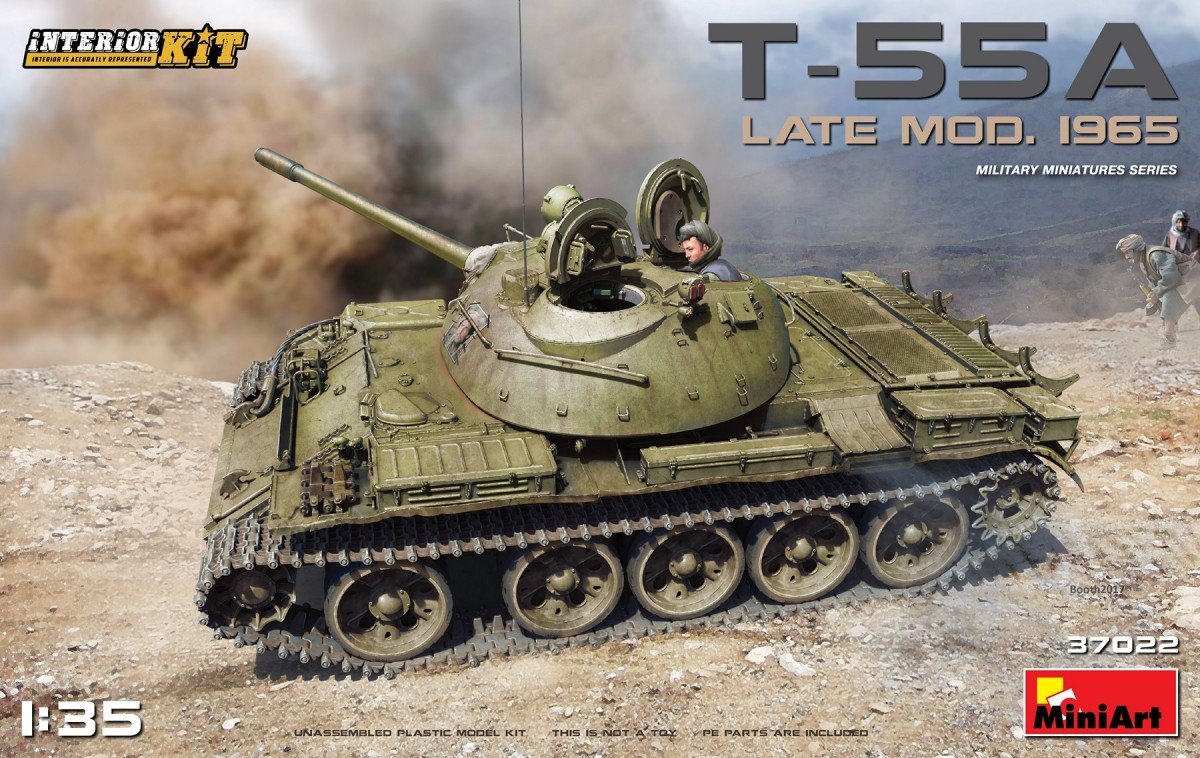 MiniArt 37022 T-55A MOD. FIN DE 1965 KIT D'INTÉRIEUR (1/35)