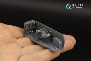 Quinta Studio QD48301 Bf 110E/F 3D-Printed &amp;amp; colored Interior on decal paper (Eduard) 1/48 – obrázek 5