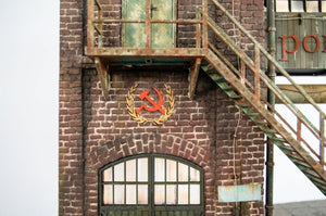 RT-Diorama 35305 Diorama-Base: Gun Factory &amp;quot;Barrikaden&amp;quot; 1/35 – image 5