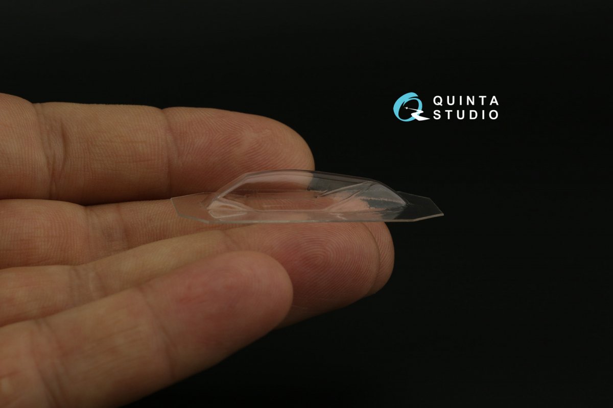 Quinta Studio QC72074 Me-262A vacuumed clear canopy (Revell) 1/72 – obrázek 5