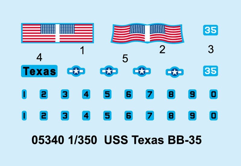 Trumpeter 05340 USS Texas BB-35 – Bild 4