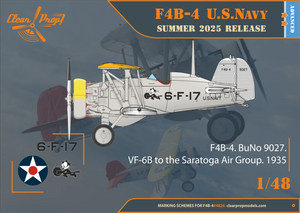 Clear Prop! CP4826 Boeing F4B-4 in US Navy Service 1/48 – image 4