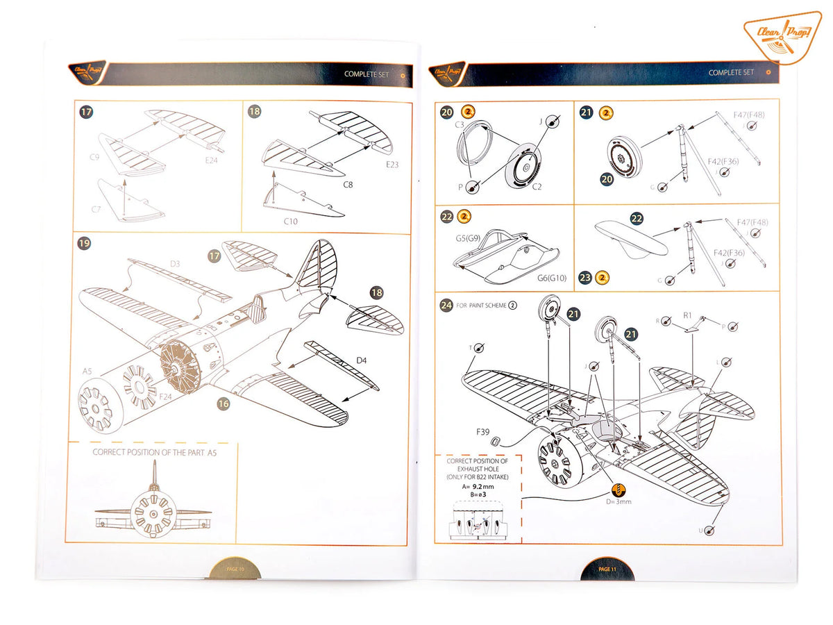 Clear Prop! CP4820 I-16 Type 5 In Finnish Service 1/48 – zdjęcie 14