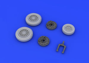 Eduard 648213 A-4E wheels early 1/48 (EDUARD, HASEGAWA) – Bild 4