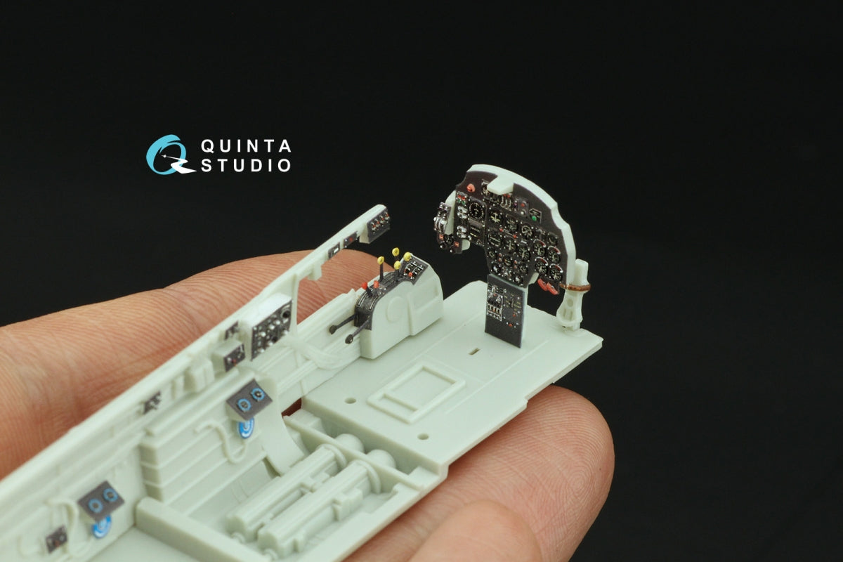 Quinta Studio QD48435 Bf 110G-2 3D-Printed colored Interior on decal paper (Revell) 1/48 – Bild 8