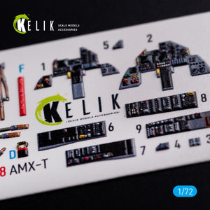 KELIK K72088 AMX-T interior 3D decals for Italeri kit 1/72 – image 6