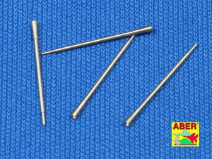 Aber 72L-09 Flak barrel 38 x 4 for Wirbelwind / German 2cm Flak 38 barrels for Wirbelwind 1/72