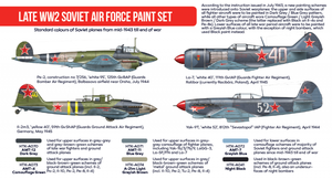 Hataka HTK-AS20 Late WW2 Soviet Air Force paint set (6x17ml) – Bild 2