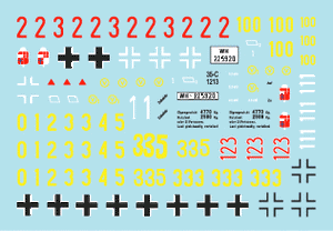 Star Decals 35-C1213 German tanks in Norway &amp;amp; Finland #I 1/35 – obrázek 3