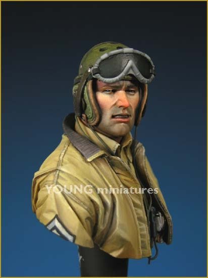Young Miniatures YM1808 US TANK CREW Europe WWII 1/10 – Bild 7