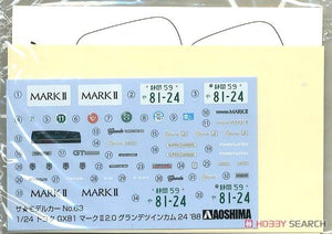 Aoshima 05924 Toyota MARK II GX81 88 1/24 – immagine 8