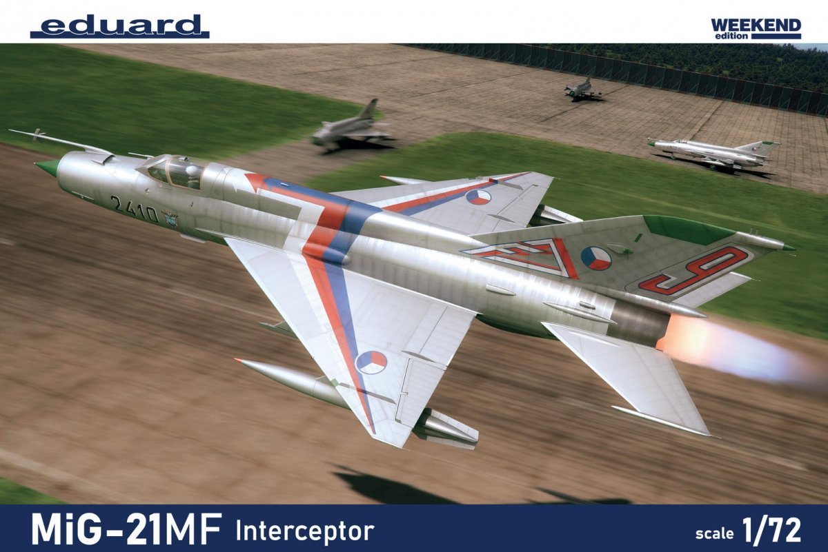 Eduard 7469 MiG-21MF Interceptor Weekend edition 1/72 – Bild 2