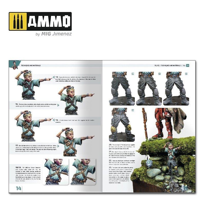 Ammo of Mig Jimenez 6222 ENCYCLOPEDIA OF FIGURES MODELLING TECHNIQUES VOL. 2 - TECHNIQUES &amp;amp; MATERIALS (English) – image 2