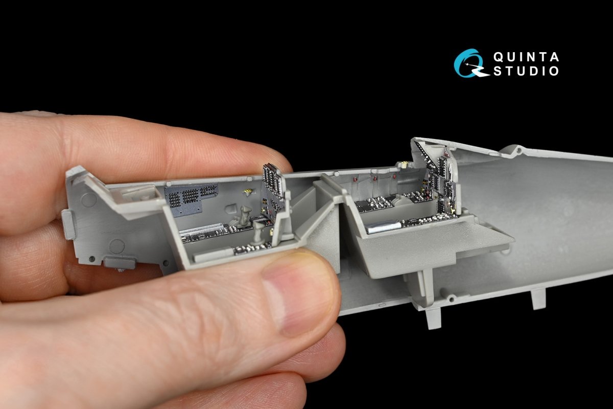 Quinta Studio QD48052 F-15E 3D-Printed &amp;amp; colored Interior on decal paper (for Revell kit) 1/48 – image 12