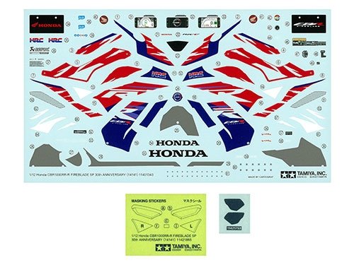 Tamiya 14141 Honda CBR1000RR-R - 30th Anniversary 1/12 – image 12